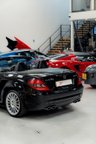USED 2006 06 MERCEDES-BENZ SLK 5.4 SLK55 AMG 2d 356 BHP BLACK / MULTI SPOKE WHEELS