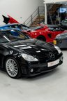 USED 2006 06 MERCEDES-BENZ SLK 5.4 SLK55 AMG 2d 356 BHP BLACK / MULTI SPOKE WHEELS