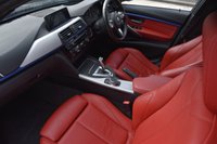 USED 2017 17 BMW 3 SERIES 2.0 330E M SPORT 4d 181 BHP Hybrid | 2 Keys | Full Service History | Head-Up Display | Camera | Heated Electric Red Leather Seats | Harman Kardon Sound