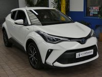 USED 2020 70 TOYOTA CHR 1.8 EXCEL 5d 121 BHP SAT NAV LEATHER HEATED SEATS REAR VIEW CAMERA PARKING SENSORS 1 OWNER SERVICE HISTORY 10 YR TOYOTA WARRANTY TILL SEPT 2030