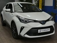 USED 2020 70 TOYOTA CHR 1.8 EXCEL 5d 121 BHP SAT NAV LEATHER HEATED SEATS REAR VIEW CAMERA PARKING SENSORS 1 OWNER SERVICE HISTORY 10 YR TOYOTA WARRANTY TILL SEPT 2030