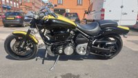 USED 2004 53 YAMAHA XV1700 PC Roadstar Warrior Custom Cruiser Beautiful bike in black and yellow