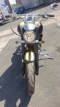 USED 2004 53 YAMAHA XV1700 PC Roadstar Warrior Custom Cruiser Beautiful bike in black and yellow