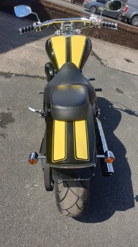 USED 2004 53 YAMAHA XV1700 PC Roadstar Warrior Custom Cruiser Beautiful bike in black and yellow
