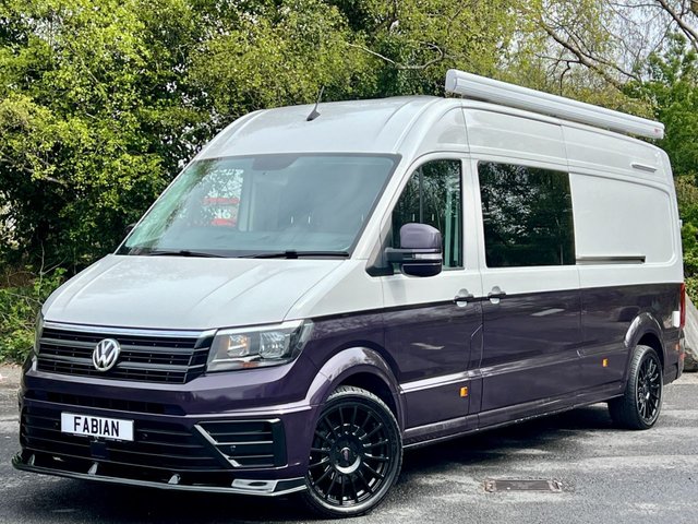 2018 68 Volkswagen Crafter 2.0 CR35 TDI L H/R P/V STARTLINE 101 BHP **Brand New Camper / Motorcross Van / Mountain Bike Van**