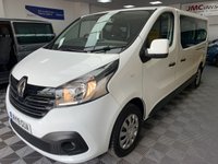 USED 2019 19 RENAULT TRAFIC 1.6 LL29 SPORT NAV DCI 9 SEAT MINIBUS 120 BHP AIR CON & SAT NAV  6 MONTHS WARRANTY 12 MONTHS MOT
