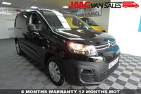 USED 2020 70 CITROEN BERLINGO 1.5 1000 ENTERPRISE BLUEHDI SAT NAV AIR CON 1 OWNER LOW MILES AIR CON & SAT NAV EURO 6 ULEZ