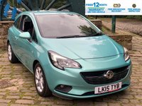 USED 2015 15 VAUXHALL CORSA 1.4 EXCITE AC ECOFLEX S/S 3d 89 BHP 2 FORMER KEEPERS - FULL SERVICE HISTORY - AUTOMATIC TRANSMISSION - INTELILINK NAVIGATION - ONLY &pound;35.00 PER YEAR ROAD TAX -  LOW MILEAGE