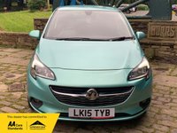 USED 2015 15 VAUXHALL CORSA 1.4 EXCITE AC ECOFLEX S/S 3d 89 BHP 2 FORMER KEEPERS - FULL SERVICE HISTORY - AUTOMATIC TRANSMISSION - INTELILINK NAVIGATION - ONLY &pound;35.00 PER YEAR ROAD TAX -  LOW MILEAGE