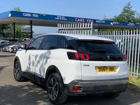 USED 2017 67 PEUGEOT 3008 1.6 BLUEHDI S/S ALLURE 5d 120 BHP ULEZ COMPLIANT +  18 INCH ALLOYS +  APPLE CARPLAY/ANDROID AUTO +  NAVIGATION SYSTEM +   DAB RADIO +  BLUETOOTH CONNECTIVITY +  HALF LEATHER TRIM +  FRONT AND REAR PARKING SENSORS +  REVERSING CAMERA +  DUAL ZONE CLIMATE CONTROL +  AUTOMATIC HEADLAMP DIPPING +  LANE ASSIST +  AUTOMATIC START/STOP +  BLIND SPOT SENSORS +   ACTIVE SAFETY BRAKE +  SPEED DISPLAY SENSOR +  AUTO FOLDING MIRRORS +   USB CONNECTION +   CRUISE CONTROL +  PRIVACY GLASS +   SERVICE RECORD +