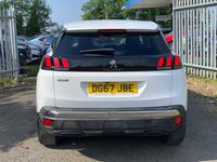 USED 2017 67 PEUGEOT 3008 1.6 BLUEHDI S/S ALLURE 5d 120 BHP ULEZ COMPLIANT +  18 INCH ALLOYS +  APPLE CARPLAY/ANDROID AUTO +  NAVIGATION SYSTEM +   DAB RADIO +  BLUETOOTH CONNECTIVITY +  HALF LEATHER TRIM +  FRONT AND REAR PARKING SENSORS +  REVERSING CAMERA +  DUAL ZONE CLIMATE CONTROL +  AUTOMATIC HEADLAMP DIPPING +  LANE ASSIST +  AUTOMATIC START/STOP +  BLIND SPOT SENSORS +   ACTIVE SAFETY BRAKE +  SPEED DISPLAY SENSOR +  AUTO FOLDING MIRRORS +   USB CONNECTION +   CRUISE CONTROL +  PRIVACY GLASS +   SERVICE RECORD +
