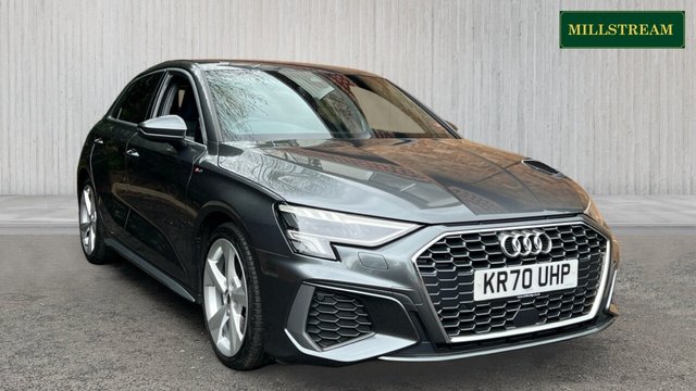 2020 70 Audi A3 2.0 SPORTBACK TDI S LINE 5d 148 BHP