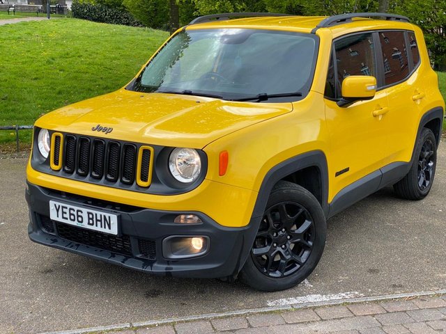 2016 66 Jeep Renegade 1.6 M-JET LONGITUDE 5d 118 BHP