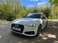 USED 2019 19 AUDI A4 2.0 TDI BLACK EDITION 4d 188 BHP ZERO DEPOSIT FINANCE AVAILABLE
