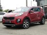 USED 2016 16 KIA SPORTAGE 2.0 CRDI GT-Line 5dr AWD Finished in INFRA RED METALLIC with Full HEATED LEATHER trim.This Sportage is one of the best SUV's on the market. It offers striking looks and spacious interior. Features include Sat Nav, Rear Cameras, DAB, 19-inch alloys, tinted windows, LED headlights, keyless start, Heated rear seats, Cruise control and Parking sensors. Dealer serviced at 12885 miles, 25334 miles, 38558 miles, 55319 miles, 72804 miles, 83853 miles, 93693 miles and on arrival at 102706 miles.