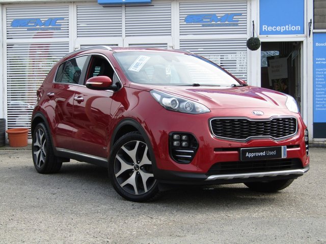 2016 16 Kia Sportage 2.0 CRDI GT-Line 5dr AWD