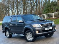 USED 2015 15 TOYOTA HI-LUX 3.0 INVINCIBLE 4X4 D-4D DCB 169 BHP CHOICES OF 4 X 4 IN STOCK !!