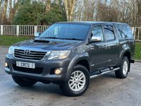 USED 2015 15 TOYOTA HI-LUX 3.0 INVINCIBLE 4X4 D-4D DCB 169 BHP CHOICES OF 4 X 4 IN STOCK !!