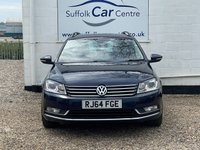 USED 2014 64 VOLKSWAGEN PASSAT 1.6 EXECUTIVE STYLE TDI BMT 5d 104 BHP www.suffolkcarcentre.co.uk - Located at Lowestoft