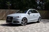 USED 2018 18 AUDI A1 1.4 SPORTBACK TFSI S LINE NAV 5d 123 BHP PAN ROOF, ARROW GREY, BOSE, 18 inch