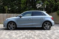 USED 2018 18 AUDI A1 1.4 SPORTBACK TFSI S LINE NAV 5d 123 BHP PAN ROOF, ARROW GREY, BOSE, 18 inch