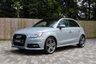 USED 2018 18 AUDI A1 1.4 SPORTBACK TFSI S LINE NAV 5d 123 BHP PAN ROOF, ARROW GREY, BOSE, 18 inch
