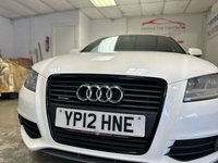 USED 2012 X AUDI A3 2.0 SPORTBACK TDI QUATTRO S LINE S/S 5d 168 BHP LOW RATE FINANCE AVAILABLE +  FREE12 MONTH RAC MEMBERSHIP + RAC PLATINUM WARRANTY INCLUDED