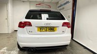 USED 2012 X AUDI A3 2.0 SPORTBACK TDI QUATTRO S LINE S/S 5d 168 BHP LOW RATE FINANCE AVAILABLE +  FREE12 MONTH RAC MEMBERSHIP + RAC PLATINUM WARRANTY INCLUDED