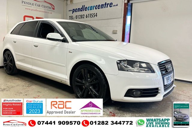 2012 X Audi A3 2.0 SPORTBACK TDI QUATTRO S LINE S/S 5d 168 BHP