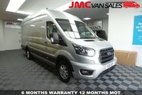 USED 2021 21 FORD TRANSIT 2.0 350 LIMITED L4H3 JUMBO MHEV ECOBLUE 129 BHP 1 OWNER AIR CON + SAT NAV  1 OWNER SAT NAV AIR CON  6 MONTHS  WARRANTY EURO 6