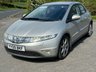 USED 2009 09 HONDA CIVIC 2.2 EX I-CTDI  5d 139 BHP ONLY 1 FORMER KEEPER