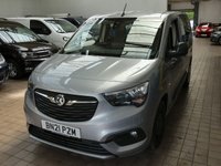 USED 2021 21 VAUXHALL COMBO LIFE 1.2 EDITION XL S/S 5d 109 BHP 7 SEATS CRUISE PARKING SENSORS 1 OWNER SERVICE HISTORY 6 MONTHS GOLD WARRANTY