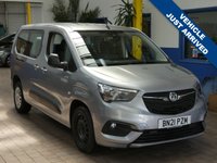 USED 2021 21 VAUXHALL COMBO LIFE 1.2 EDITION XL S/S 5d 109 BHP 7 SEATS CRUISE PARKING SENSORS 1 OWNER SERVICE HISTORY 6 MONTHS GOLD WARRANTY