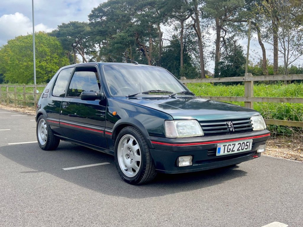 USED 1993 PEUGEOT 205 GTI // 3d // 1.9 121 BHP // Sorrento Green Special Edition // px swap 