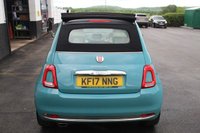 USED 2017 17 FIAT 500C 1.2 ANNIVERSARIO 2d 69 BHP SOLD TO THE SMITH FAMILY
