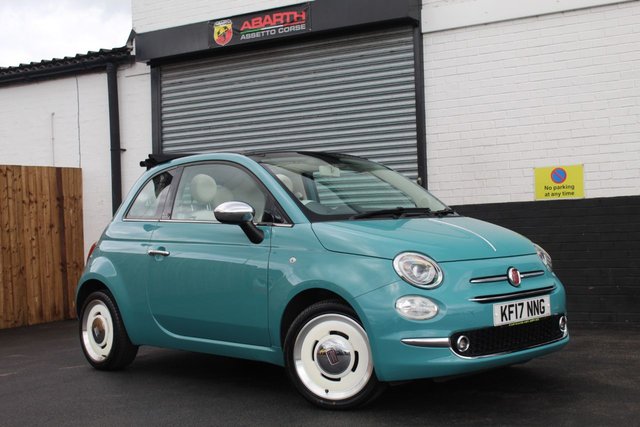 2017 17 Fiat 500c 1.2 ANNIVERSARIO 2d 69 BHP