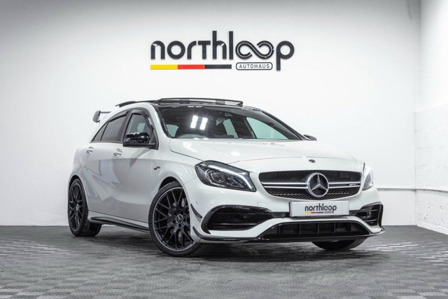 2017 67 Mercedes-Benz A-Class 2.0 AMG A 45 4MATIC PREMIUM 5d 375 BHP