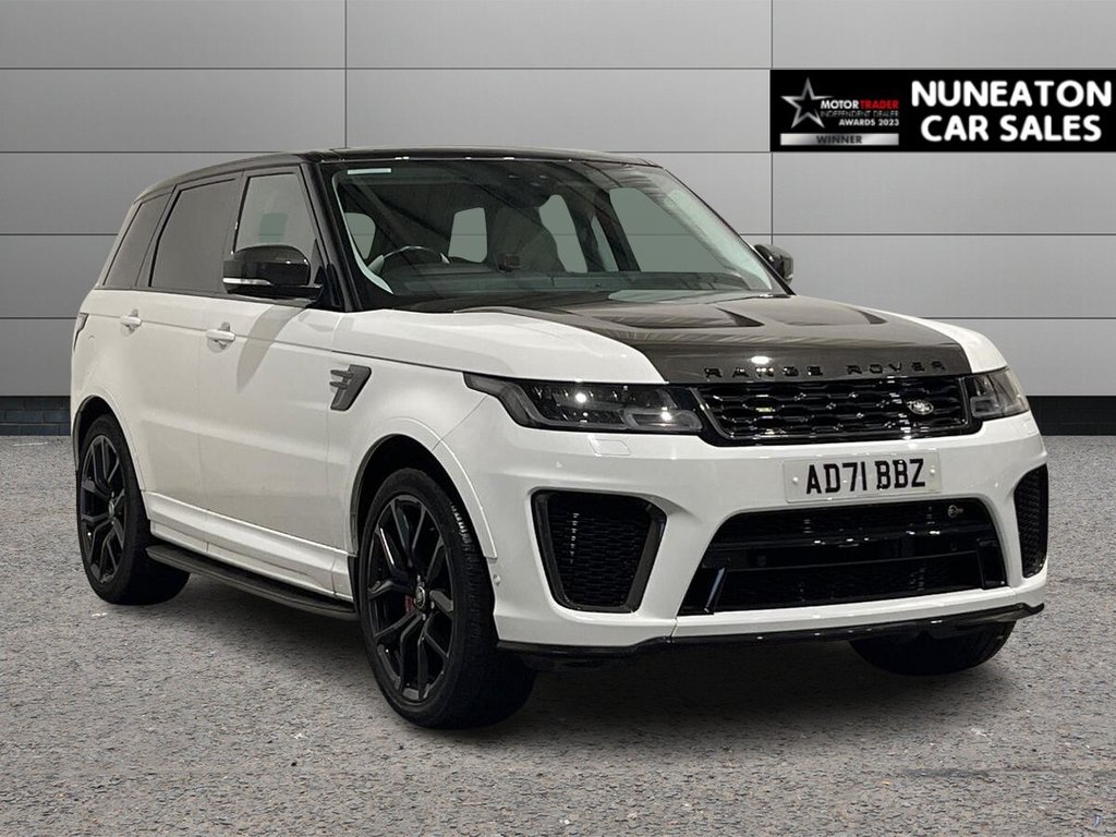 USED 2022 71 LAND ROVER RANGE ROVER SPORT 5.0 P575 V8 SVR Carbon Edition SUV 5dr Petrol Auto 4WD Euro 6 (s/s) (575 ps) SUV