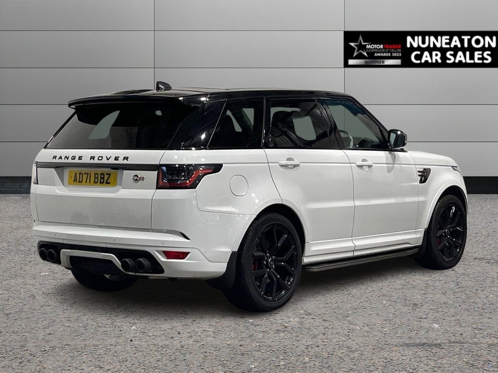 USED 2022 71 LAND ROVER RANGE ROVER SPORT 5.0 P575 V8 SVR Carbon Edition SUV 5dr Petrol Auto 4WD Euro 6 (s/s) (575 ps) SUV
