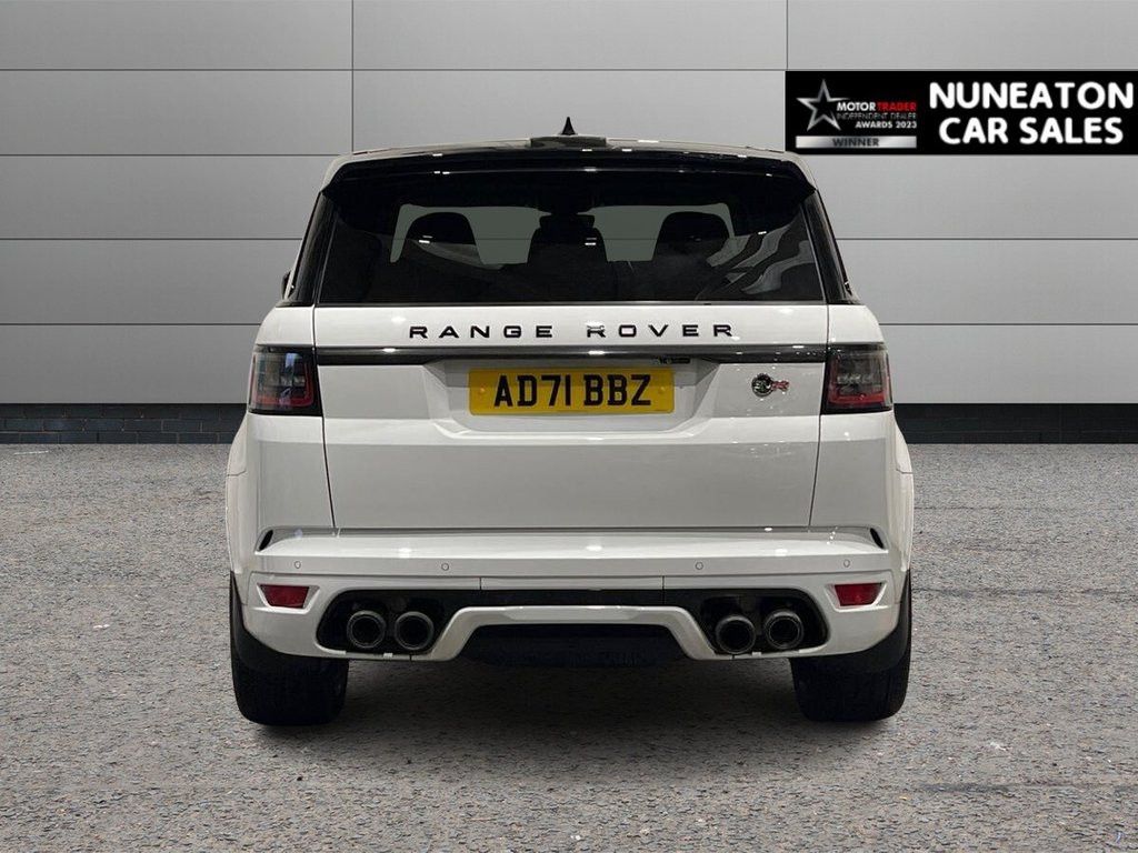 USED 2022 71 LAND ROVER RANGE ROVER SPORT 5.0 P575 V8 SVR Carbon Edition SUV 5dr Petrol Auto 4WD Euro 6 (s/s) (575 ps) SUV