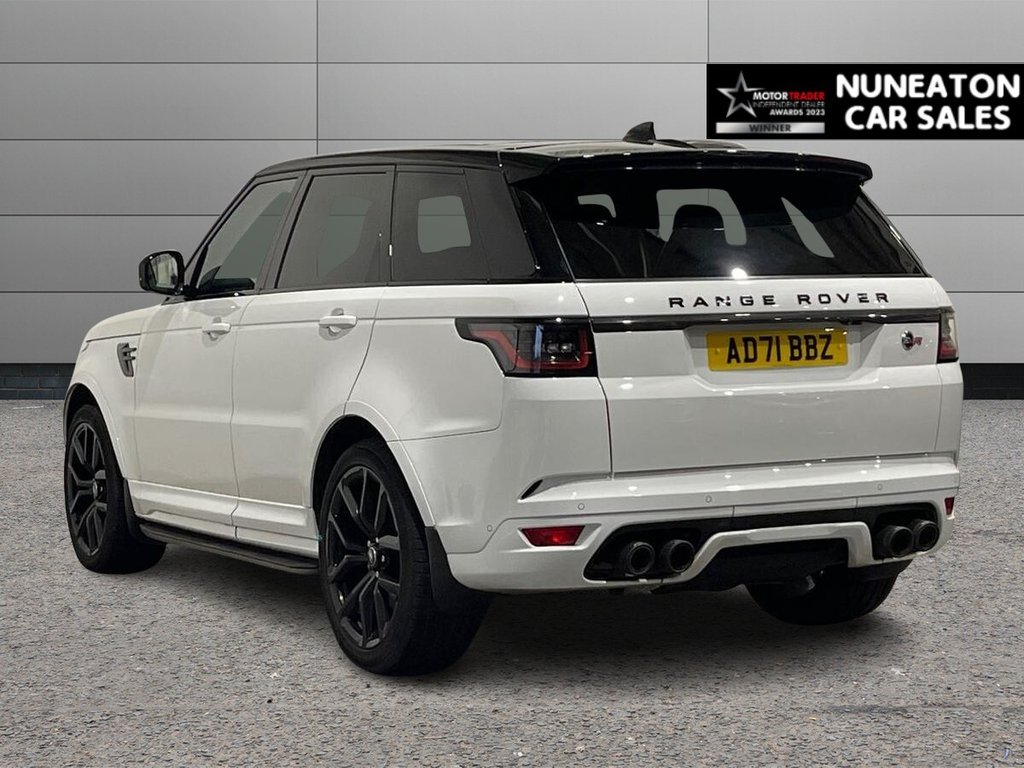 USED 2022 71 LAND ROVER RANGE ROVER SPORT 5.0 P575 V8 SVR Carbon Edition SUV 5dr Petrol Auto 4WD Euro 6 (s/s) (575 ps) SUV
