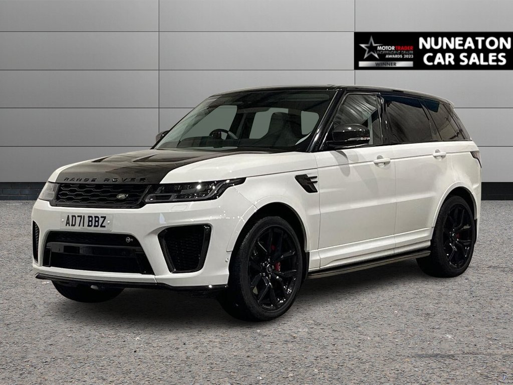 USED 2022 71 LAND ROVER RANGE ROVER SPORT 5.0 P575 V8 SVR Carbon Edition SUV 5dr Petrol Auto 4WD Euro 6 (s/s) (575 ps) SUV
