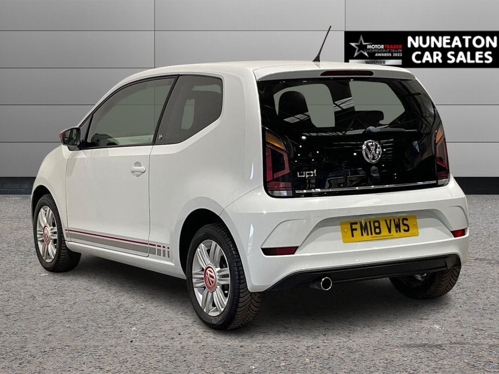USED 2018 18 VOLKSWAGEN UP 1.0 UP BY BEATS TSI BLUEMOTION TECHNOLOGY 3d 89 BHP ULEZ COMPLIANT LOW MILES