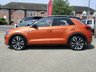 USED 2019 69 VOLKSWAGEN T-ROC 1.5 R-LINE TSI EVO DSG 5d 148 BHP Finished in ENERGETIC ORANGE MET with BLACK ROOF and contrasting Sports Trim. This T-Roc is for those who want a compact SUV with smart styling and a good level of practicality. This Golf based SUV is both practical and fun to drive. Features include, Pan Roof, Sat Nav, VIRTUAL DASH, Apple Play, 19" Alloys, DAB Radio, Part Leather Trim, Rear Electric Boot and Rear Camera and much more. Just Dealer serviced at 88836 miles on 13/4/2024.