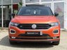 USED 2019 69 VOLKSWAGEN T-ROC 1.5 R-LINE TSI EVO DSG 5d 148 BHP Finished in ENERGETIC ORANGE MET with BLACK ROOF and contrasting Sports Trim. This T-Roc is for those who want a compact SUV with smart styling and a good level of practicality. This Golf based SUV is both practical and fun to drive. Features include, Pan Roof, Sat Nav, VIRTUAL DASH, Apple Play, 19" Alloys, DAB Radio, Part Leather Trim, Rear Electric Boot and Rear Camera and much more. Just Dealer serviced at 88836 miles on 13/4/2024.