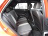 USED 2019 69 VOLKSWAGEN T-ROC 1.5 R-LINE TSI EVO DSG 5d 148 BHP Finished in ENERGETIC ORANGE MET with BLACK ROOF and contrasting Sports Trim. This T-Roc is for those who want a compact SUV with smart styling and a good level of practicality. This Golf based SUV is both practical and fun to drive. Features include, Pan Roof, Sat Nav, VIRTUAL DASH, Apple Play, 19" Alloys, DAB Radio, Part Leather Trim, Rear Electric Boot and Rear Camera and much more. Just Dealer serviced at 88836 miles on 13/4/2024.