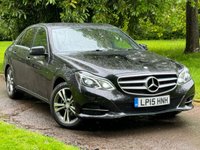 USED 2015 15 MERCEDES-BENZ E-CLASS 2.1 E220 BLUETEC SE 4d 174 BHP 