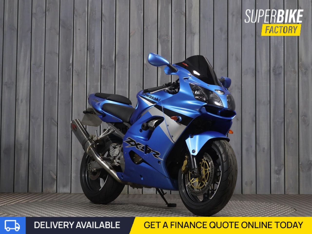 2004 KAWASAKI ZX 9R BLUE with 23616 miles Used