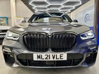 USED 2021 21 BMW X5 3.0 45e 24kWh M Sport SUV 5dr Petrol Plug-in Hybrid Auto xDrive Euro 6 (s/s) (394 ps) &pound;11k Extras,Sky Lounge,VAT Q