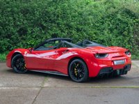 USED 2019 19 FERRARI 488 SPIDER CARBON EXTERIOR PACK, CARBON RACE PACK, CARBON + LED STEERING WHEEL, CARBON RACE SEATS, CAMERA, METALLIC ROSSO PAINT, SPORTS EXHAUST AND MORE!!!